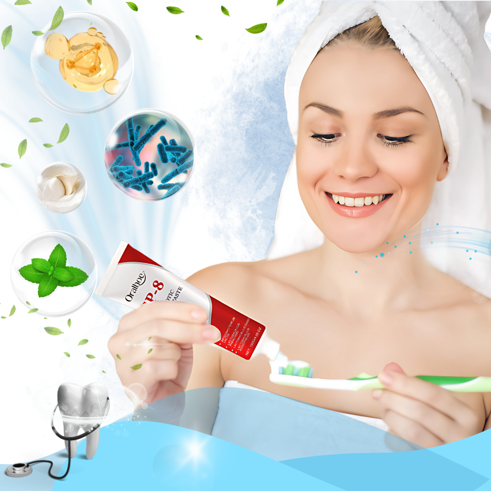 Tandpasta met Probiotica voor Witte Tanden