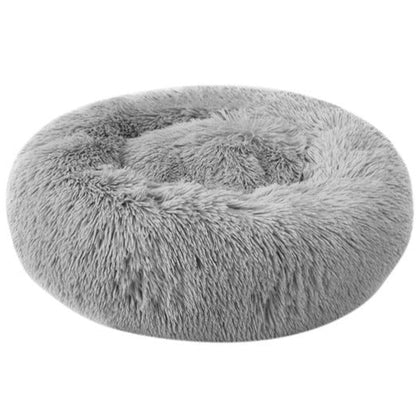 Zachte Pluche Kattenbed Comfortabel en Knus