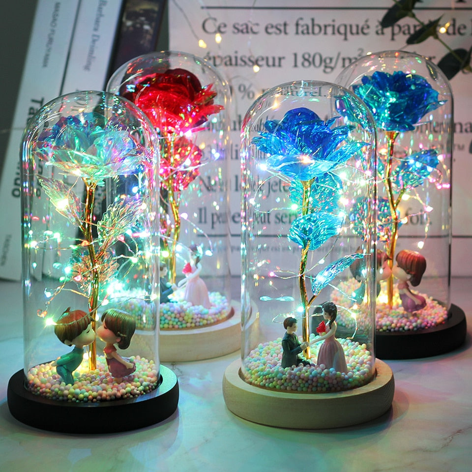 LED Rose Lamp Dimbaar voor Sier en Verlichting
