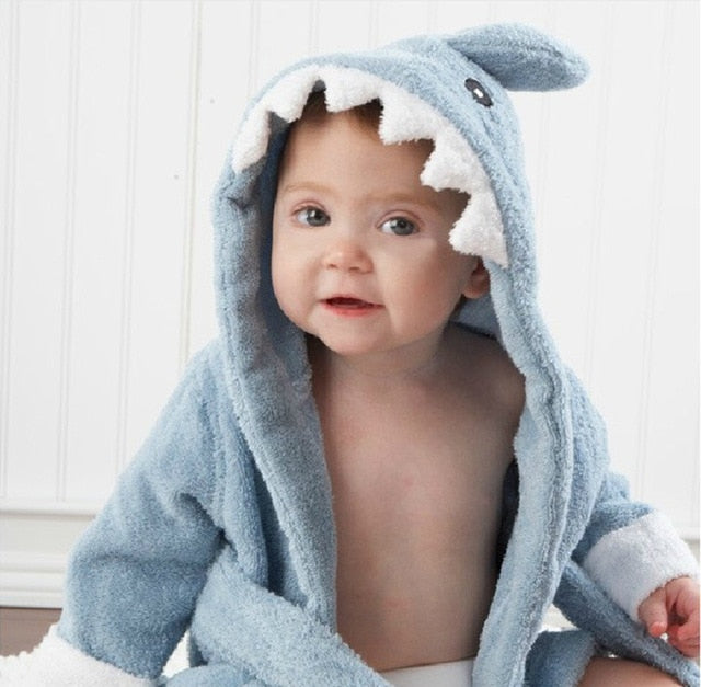Dieren Badhanddoek met Capuchon voor Kinderen - Velinix