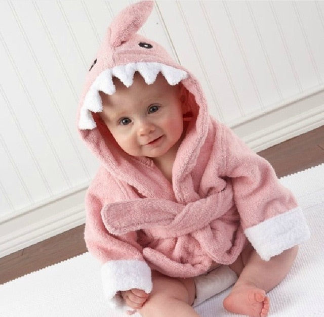 Dieren Badhanddoek met Capuchon voor Kinderen