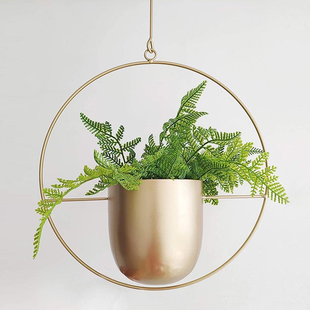 Muurplantenhouder Metalen Elegante Design voor Planten