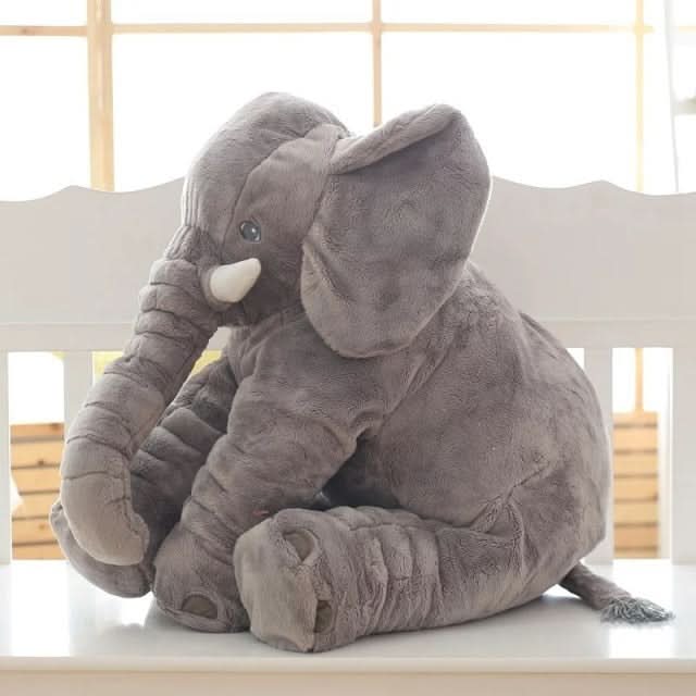 Zachte Knuffelkussen Olifant voor Baby en Kinderen
