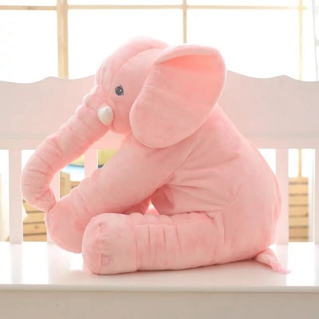 Zachte Knuffelkussen Olifant voor Baby en Kinderen