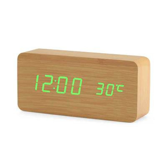 LED Alarmklok met Stemcontrole en Duidelijk Display