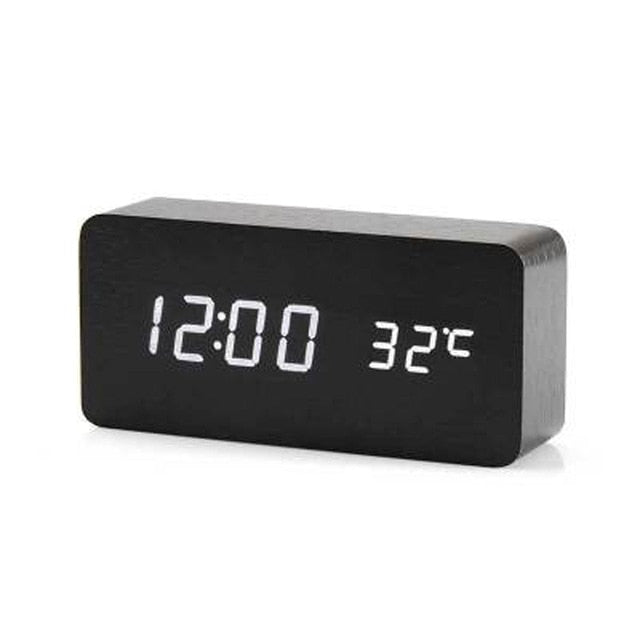 LED Alarmklok met Stemcontrole en Duidelijk Display