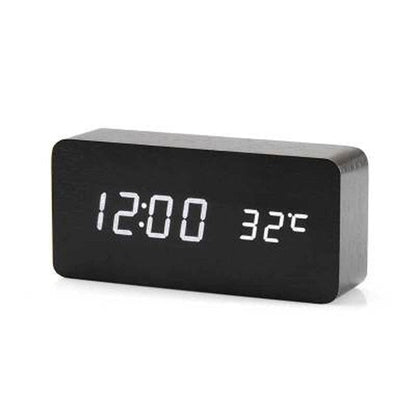 LED Alarmklok met Stemcontrole en Duidelijk Display