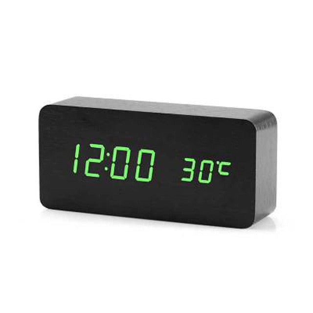 LED Alarmklok met Stemcontrole en Duidelijk Display
