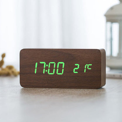LED Alarmklok met Stemcontrole en Duidelijk Display
