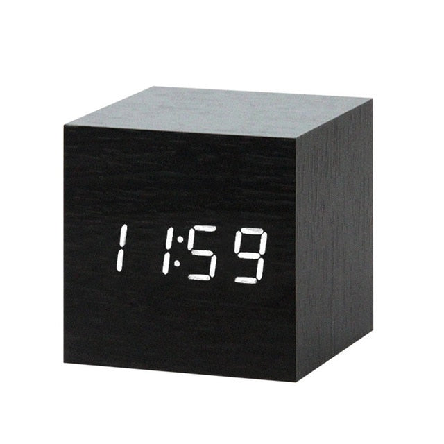 LED Alarmklok met Stemcontrole en Duidelijk Display