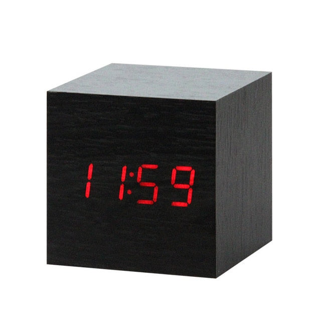 LED Alarmklok met Stemcontrole en Duidelijk Display