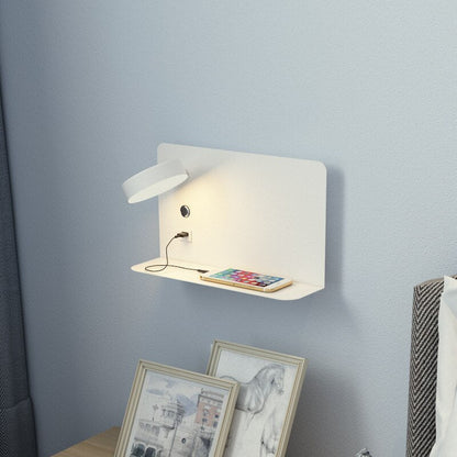 LED Bedlamp met USB Oplader en 3 Lichtkleuren