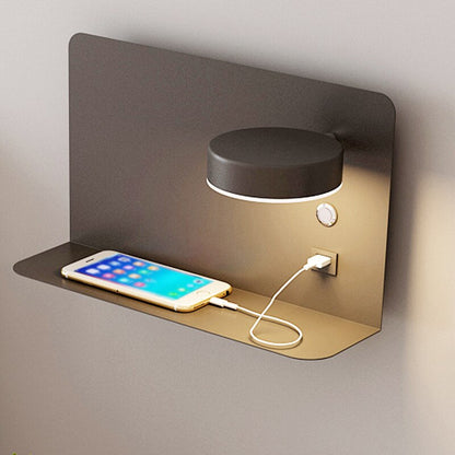 LED Bedlamp met USB Oplader en 3 Lichtkleuren