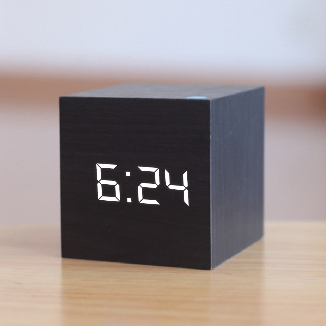 Digitale LED Wekker Vierkant Modern Design - Velinix