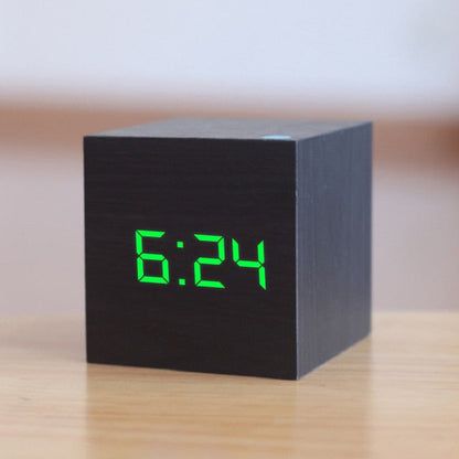 Digitale LED Wekker Vierkant Modern Design