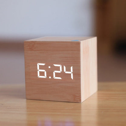 Digitale LED Wekker Vierkant Modern Design