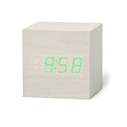 Digitale LED Wekker Vierkant Modern Design