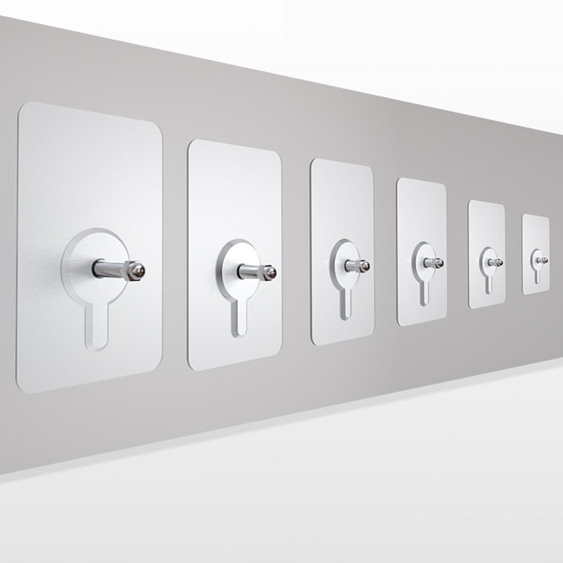 Zware Transparante Kleefhaken 10 Stuks Geen Gaten