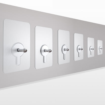 Zware Transparante Kleefhaken 10 Stuks Geen Gaten