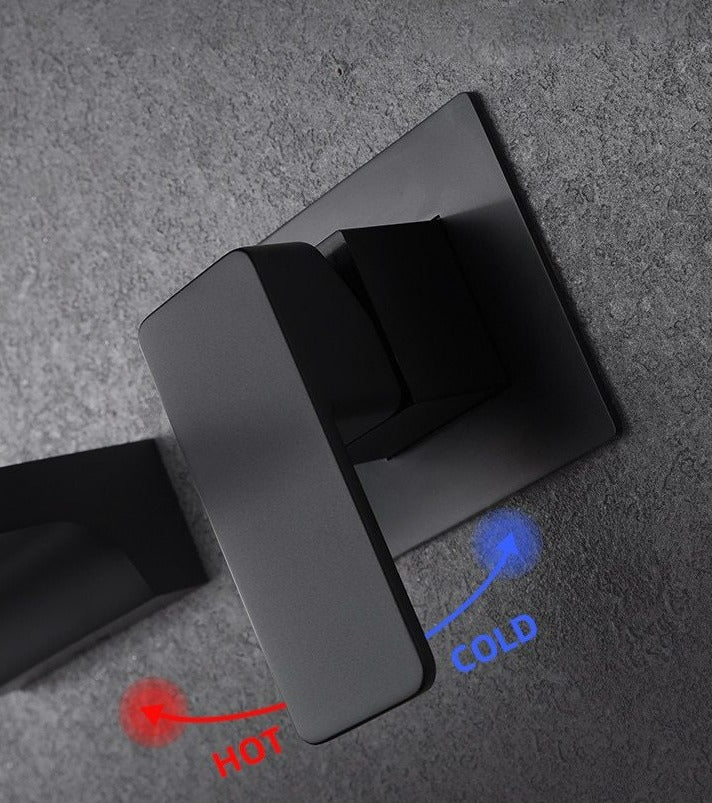 Wandkraan Badkamer Keuken Modern Design Chromen