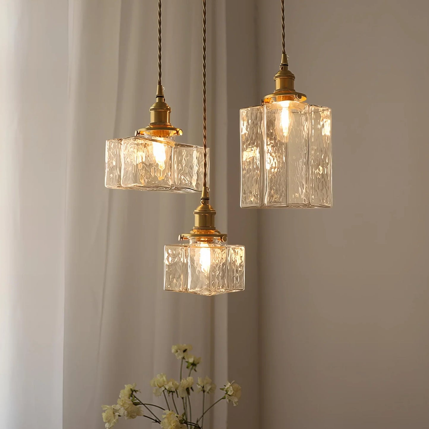 Retro Hanglamp LED Glazen Moderne Design - Velinix