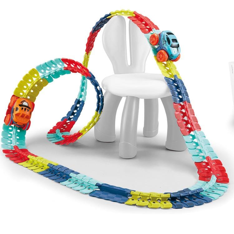 Magnetische Racebaan voor Kinderen Flexibel en Verlicht