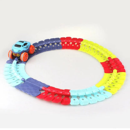 Magnetische Racebaan voor Kinderen Flexibel en Verlicht