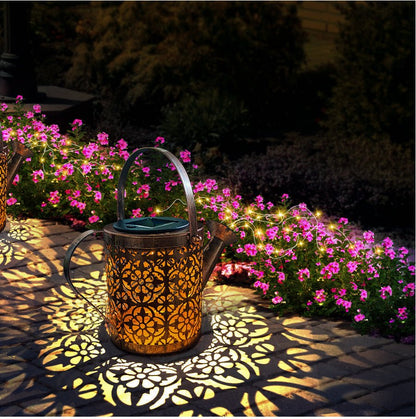 Zonne-energie Tuinlantaarn met Sterrenlicht Effect