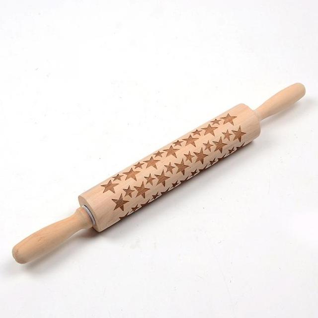 Decoratieve Deegroller voor Cookies en Taart