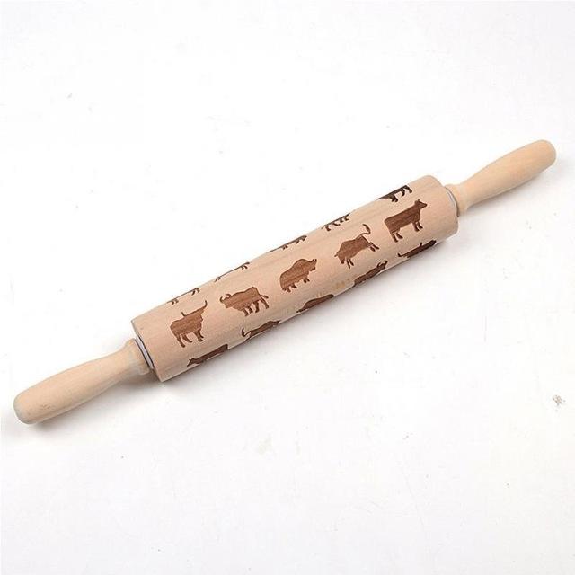 Decoratieve Deegroller voor Cookies en Taart