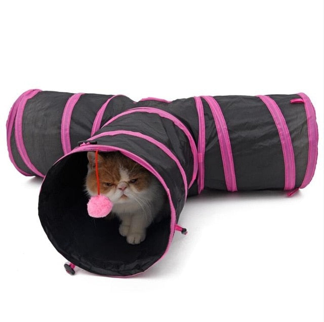 Kattenspeeltunnel Interactief Speelhuis voor Katten