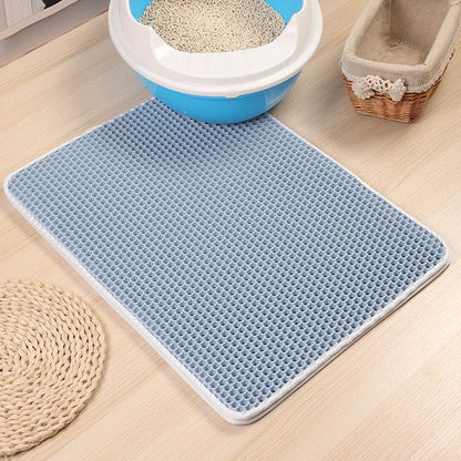Kattenbak Mat Schoon en Droog Dubbel Laag Opvangmat