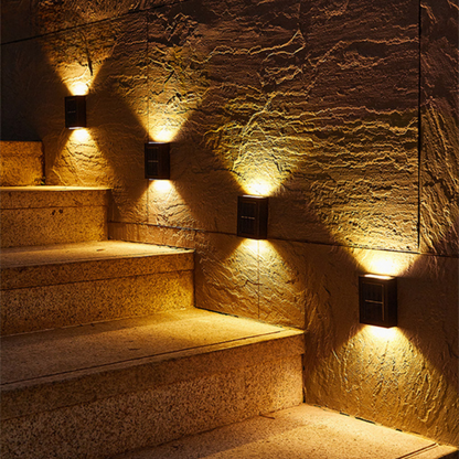 LED Wandlamp Zonne-Energie Duurzaam Automatisch