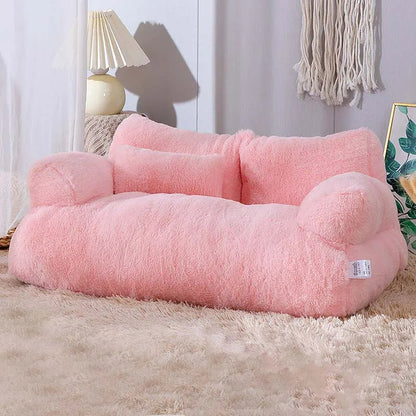 Honden Sofa Bed Pluche Fleece Comfortabel en Machinewasbaar