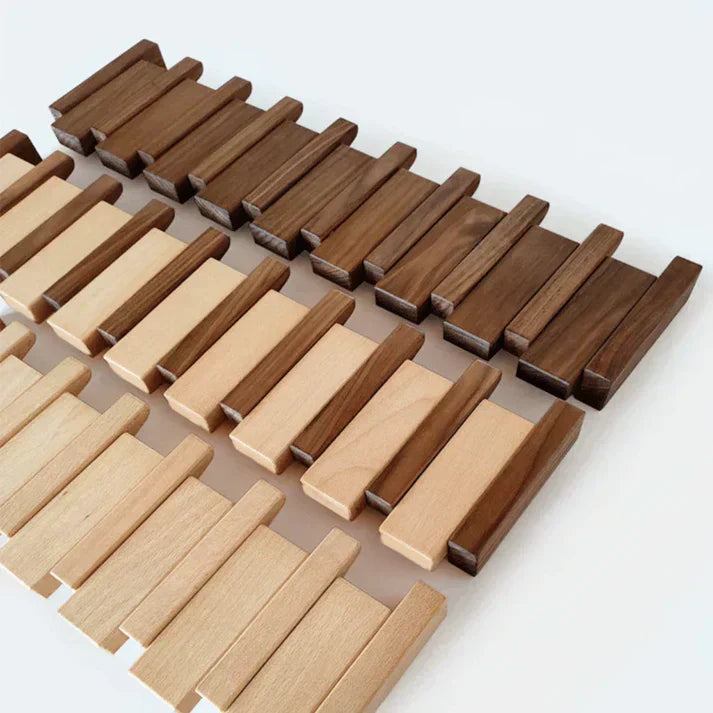 Houten Kapstok voor Gang en Entree met Piano Kleshenger