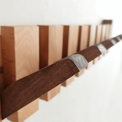Houten Kledinghaak Uittrekbaar voor Opbergen en Decoratie
