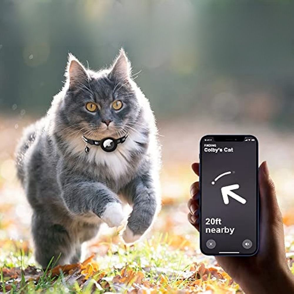 GPS Tracker Halsband voor Katten Reflectief en Waterdicht