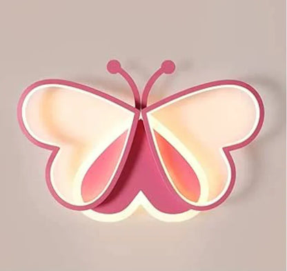 Kleurrijke LED Plafondlamp voor Kinderkamer Roze Design