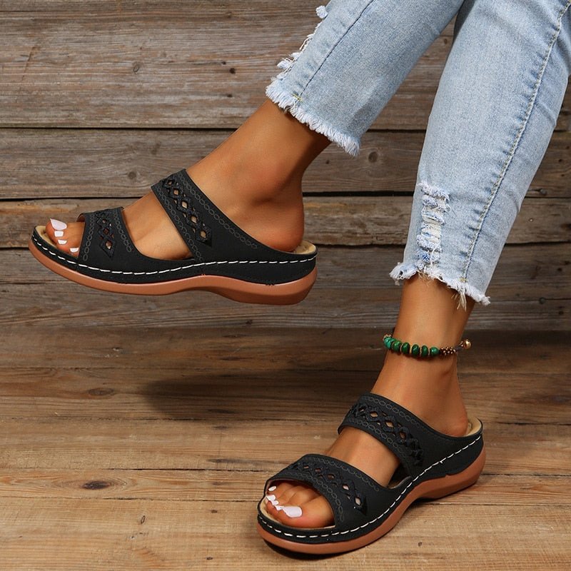 Emma™ – Dames Sandalen met Ultiem Comfort en Retro Ontwerp