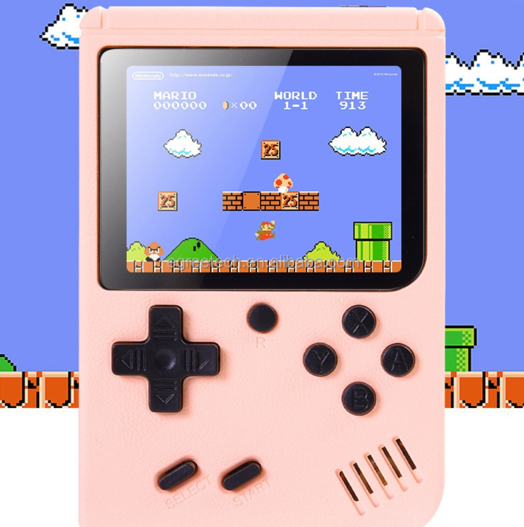 Retro Handheld Console 400 Games Pocketformaat