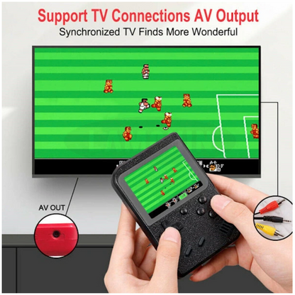 Retro Handheld Console 400 Games Pocketformaat