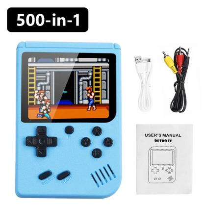 Retro Handheld Console 400 Games Pocketformaat