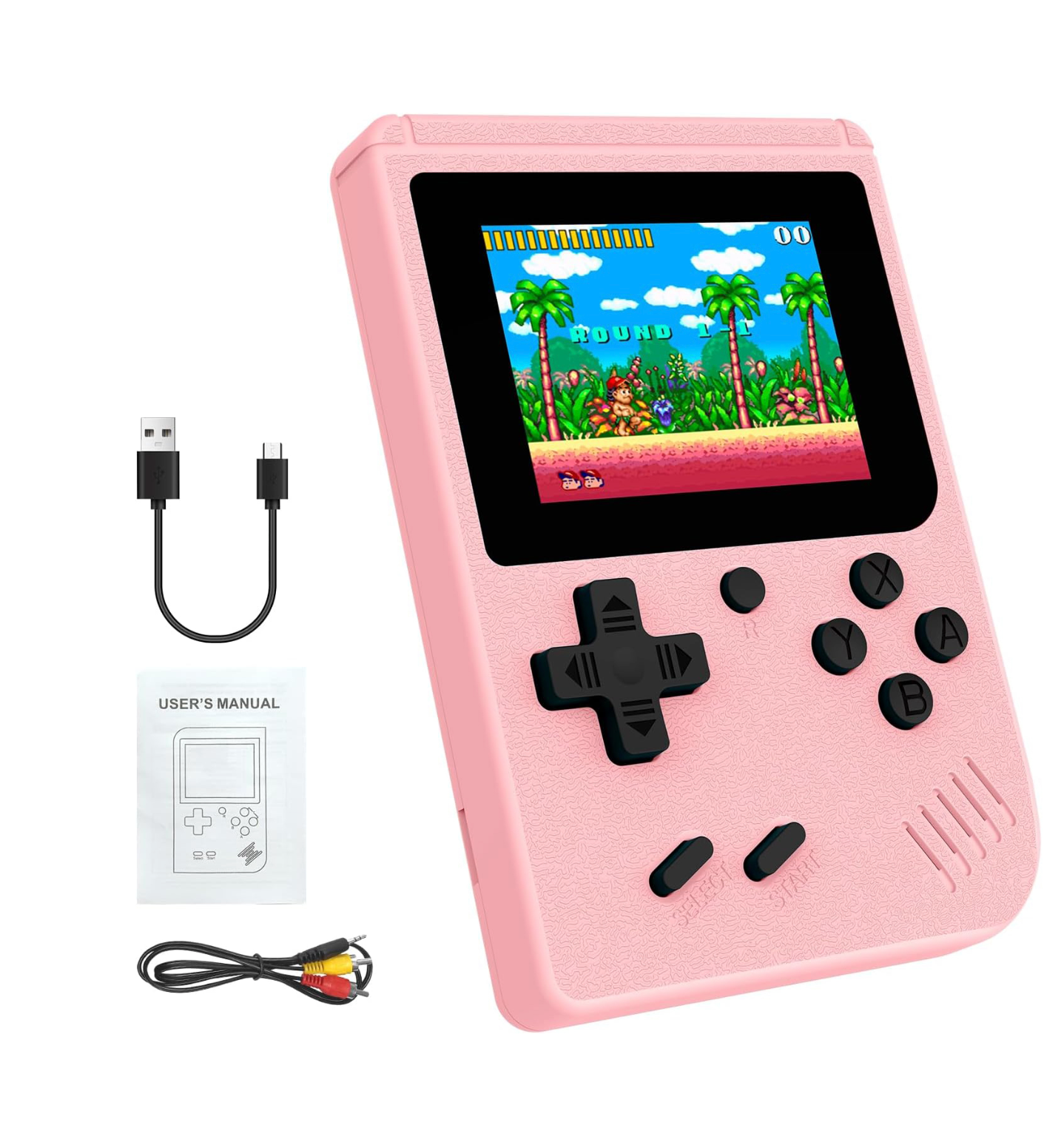 Retro Handheld Console 400 Games Pocketformaat