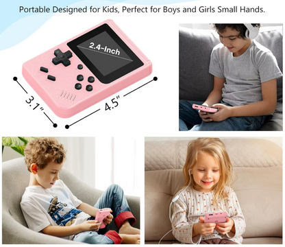Retro Handheld Console 400 Games Pocketformaat
