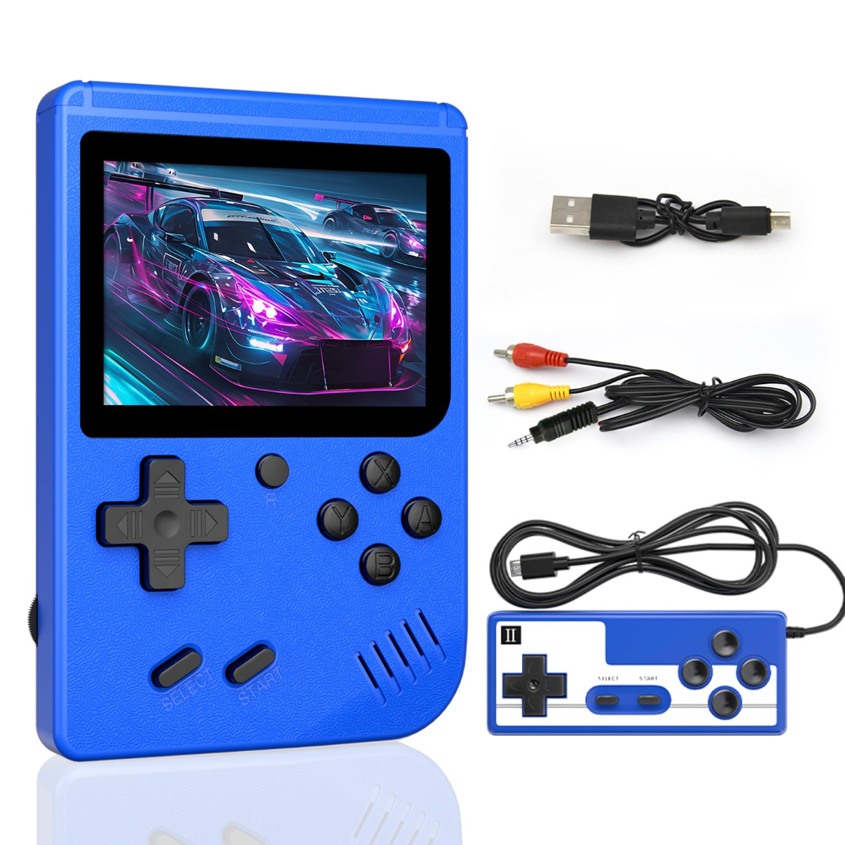 Retro Handheld Console 400 Games Pocketformaat