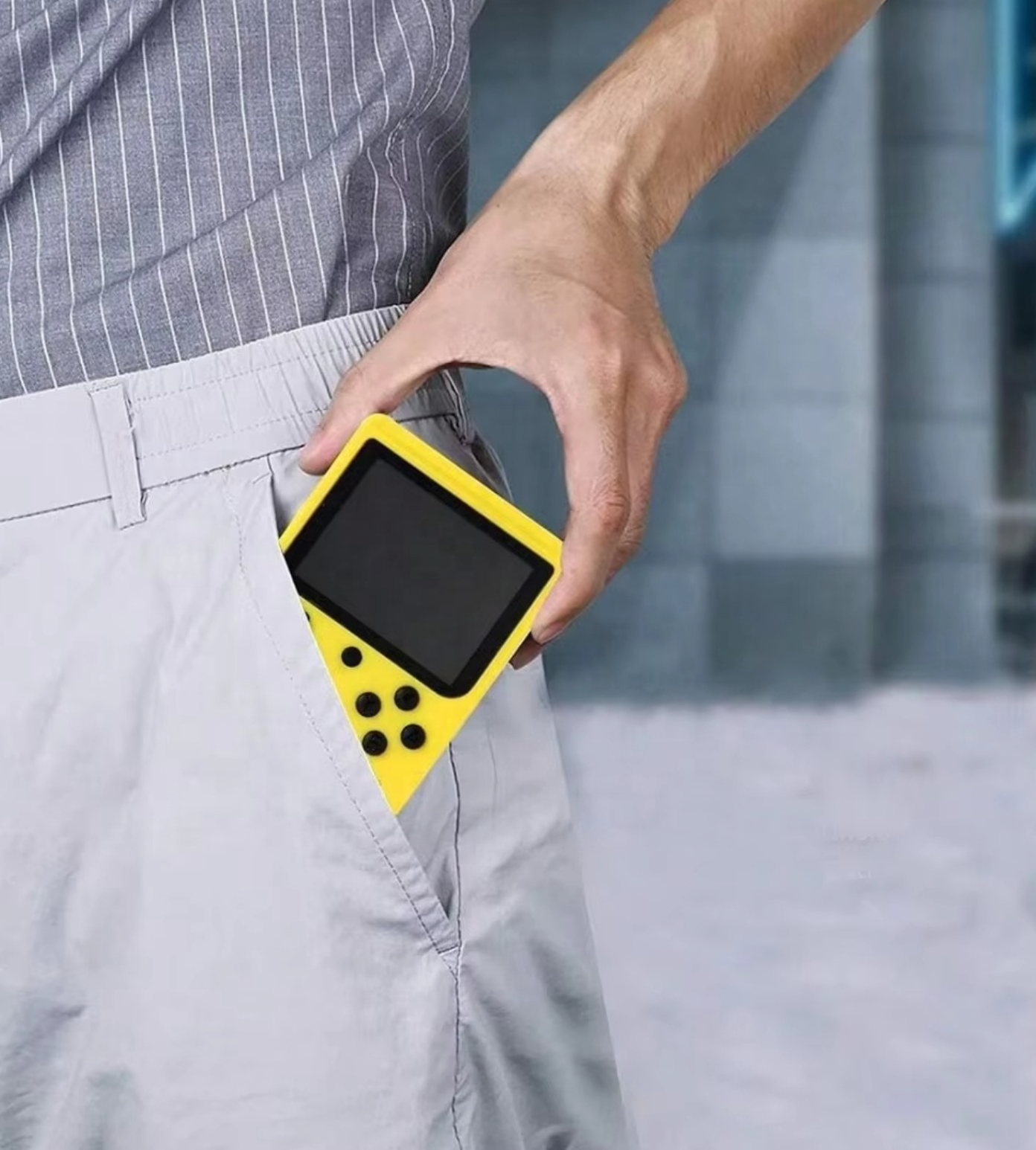 Retro Handheld Console 400 Games Pocketformaat