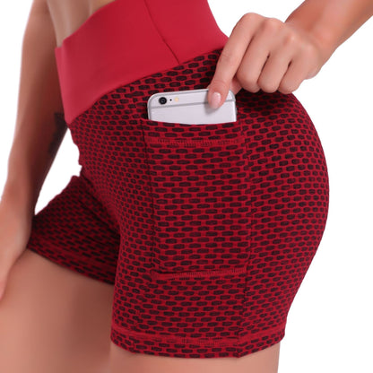 Yoga Shorts Dames | Ademende Fitness Shorts voor Vrouwen met Comfortabele Pasvorm