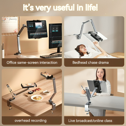 Tablet en Smartphone Steun Verstelbaar Licht en Elegant