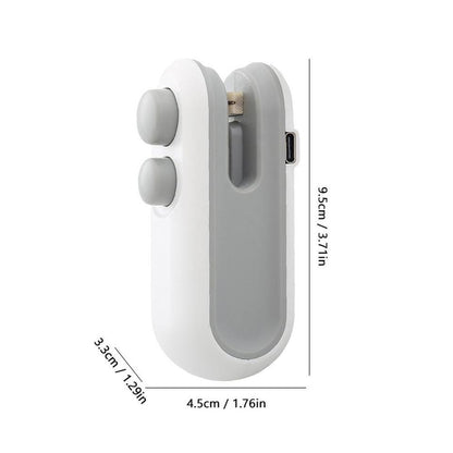 Draagbare Sealapparaat 2in1 Oplaadbaar en Compact