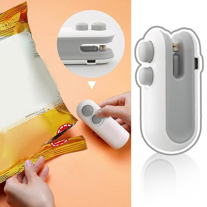 Draagbare Sealapparaat 2in1 Oplaadbaar en Compact
